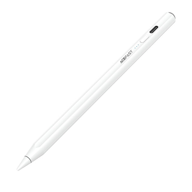 Stylus Acefast Stylus Pen (V2), for iPad, Auto Sleep Function, LED Indicator, Alb