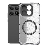 Husa de protectie Techsuit HoneyComb Shield MagSafe compatibil cu Xiaomi 15T, Alb