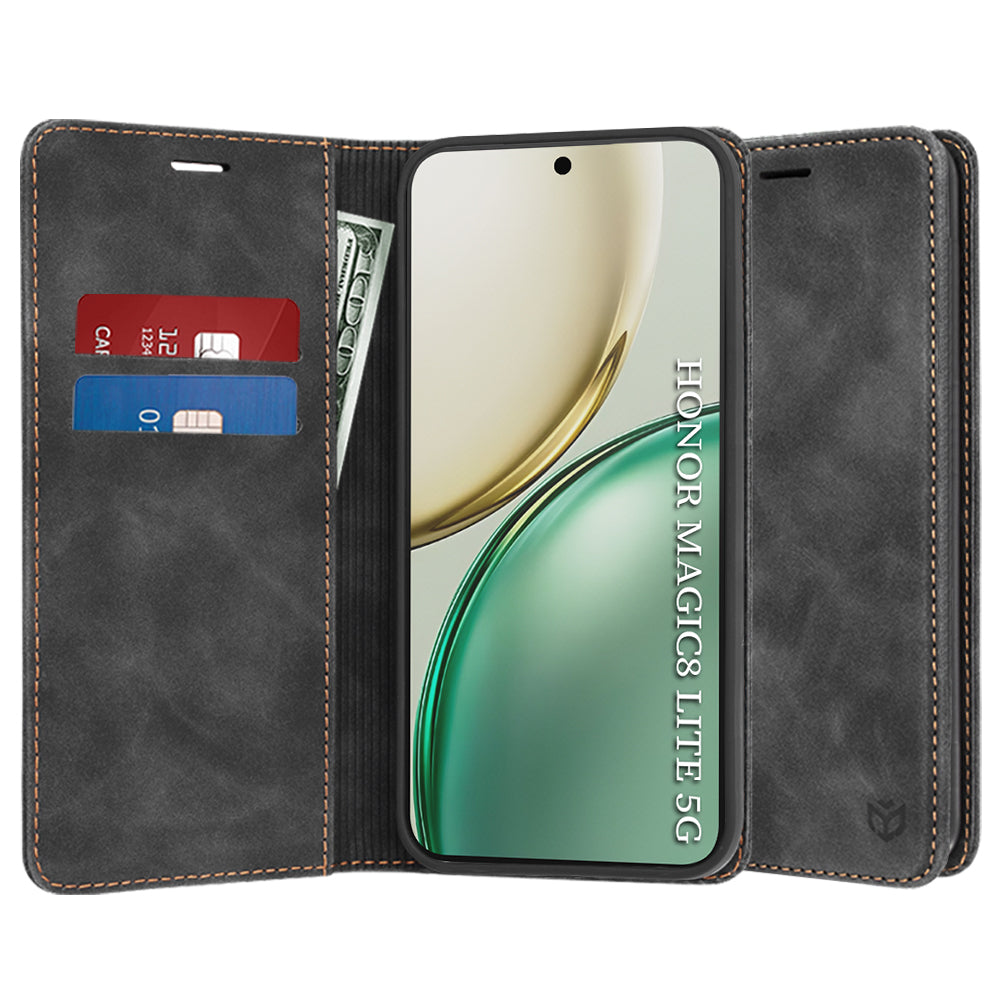 Husa de protectie Techsuit Confy compatibil cu Honor Magic8 Lite, Negru