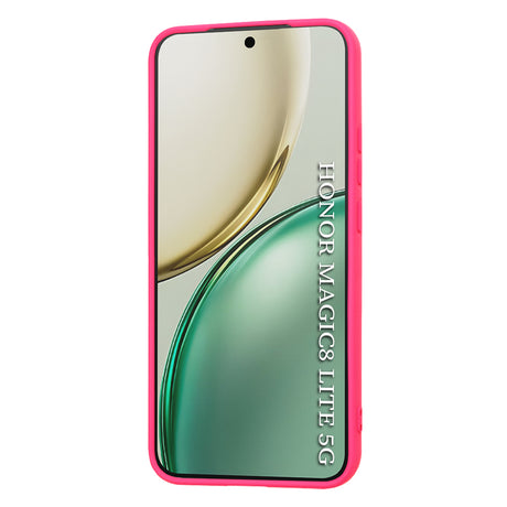 Husa de protectie Techsuit SoftFlex compatibil cu Honor Magic8 Lite, Roz Intens