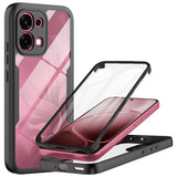 Folie de protectie Techsuit ColorVerse 360 Series + compatibil cu Oppo A6 Pro 4G / A6 Pro 5G, Negru