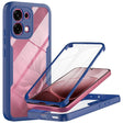 Folie de protectie Techsuit ColorVerse 360 Series + compatibil cu Oppo A6 Pro 4G / A6 Pro 5G, Albastru