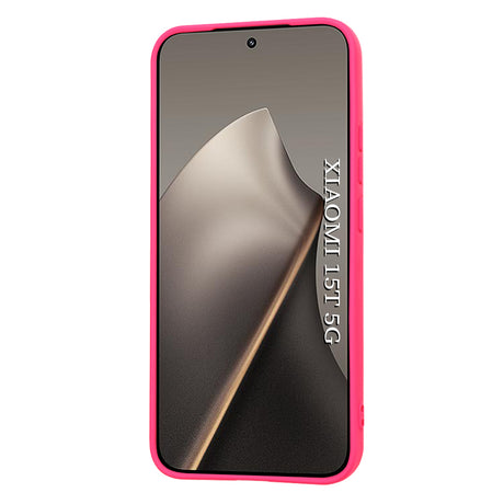 Husa de protectie Techsuit SoftFlex compatibil cu Xiaomi 15T, Roz Intens