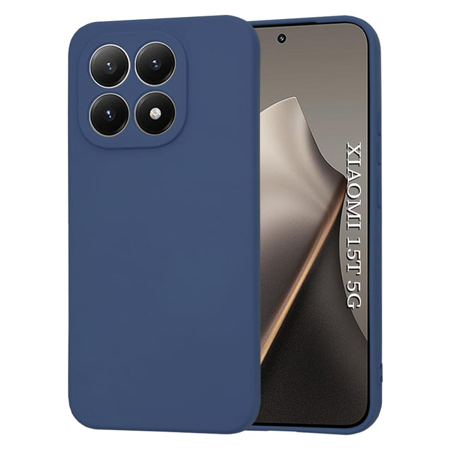 Husa de protectie Techsuit SoftFlex compatibil cu Xiaomi 15T, Bleumarin