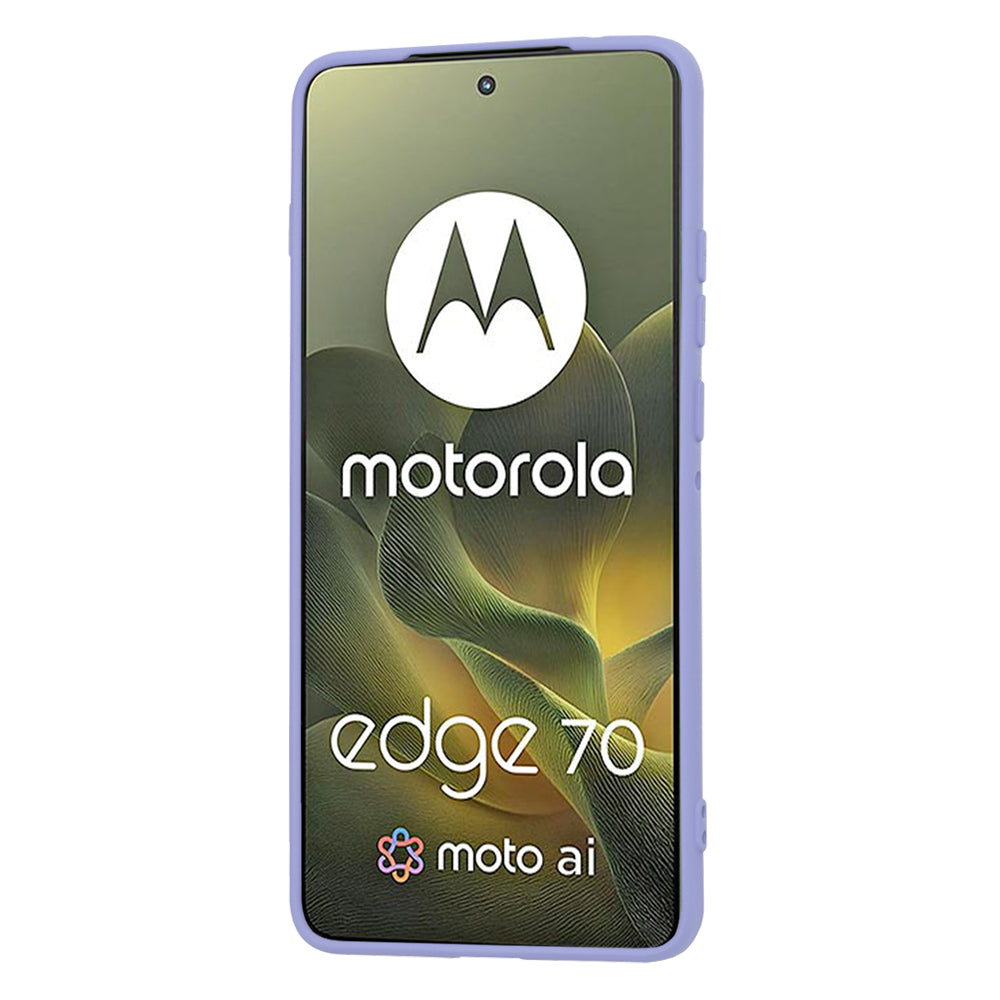 Husa de protectie Techsuit SoftFlex compatibil cu Motorola Edge 70, Mov Deschis