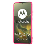 Husa de protectie Techsuit SoftFlex compatibil cu Motorola Edge 70, Roz Intens