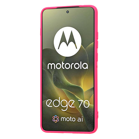 Husa de protectie Techsuit SoftFlex compatibil cu Motorola Edge 70, Roz Intens