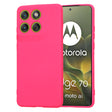 Husa de protectie Techsuit SoftFlex compatibil cu Motorola Edge 70, Roz Intens
