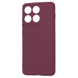 Husa de protectie Techsuit SoftFlex compatibil cu Motorola Edge 70, Plum Red