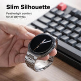 Accesoriu smartwatch Ringke Metal One Air compatibil cu Samsung Galaxy Watch8 40mm/Watch8 44mm/Watch8 Classic, Argintiu