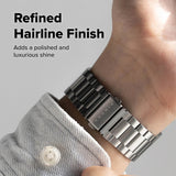 Accesoriu smartwatch Ringke Metal One Air compatibil cu Samsung Galaxy Watch8 40mm/Watch8 44mm/Watch8 Classic, Argintiu