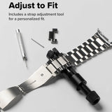 Accesoriu smartwatch Ringke Metal One Air compatibil cu Samsung Galaxy Watch8 40mm/Watch8 44mm/Watch8 Classic, Argintiu