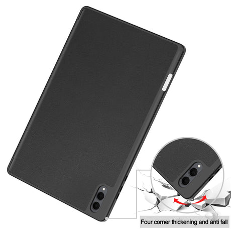 Husa de protectie tableta Techsuit Flex Trifold (with Pencil Holder) compatibil cu Samsung Galaxy Tab S11 Ultra, Negru