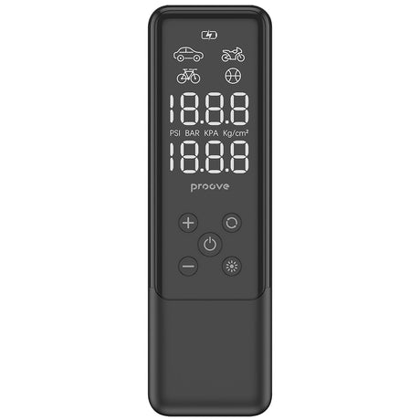 Gadget Proove Car Pump Assistant Mini (PPAM85010901), Portable Compressor, Digital Display, for Cigarette Lighter, 85W, Negru