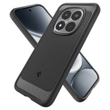 Husa de protectie Spigen Rugged Armor (ACS10460) compatibil cu Xiaomi Redmi Note 15 Pro 5G, Negru Mat