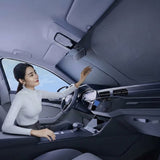 Gadget Baseus Windshield Sun GoTrip DT1 (C0118200), UPF2000+, 99.95% UV Blocking Rate, 80 x 150cm, Negru
