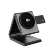 Incarcator Lito 4in1 Magnetic Wireless (LT-W02), for iPhone, Apple Watch, AirPods, Phone Stand, 15W, QI2, N52 Magnets, Negru