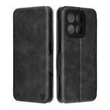 Husa de protectie Techsuit Safe Wallet Plus compatibil cu Honor 400 Smart 5G / 400 Smart 4G / X7d 4G, Negru
