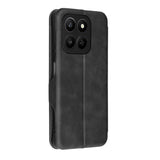Husa de protectie Techsuit Safe Wallet Plus compatibil cu Honor 400 Smart 5G / 400 Smart 4G / X7d 4G, Negru