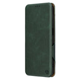 Husa de protectie Techsuit Safe Wallet Plus compatibil cu Honor X5c Plus, Verde
