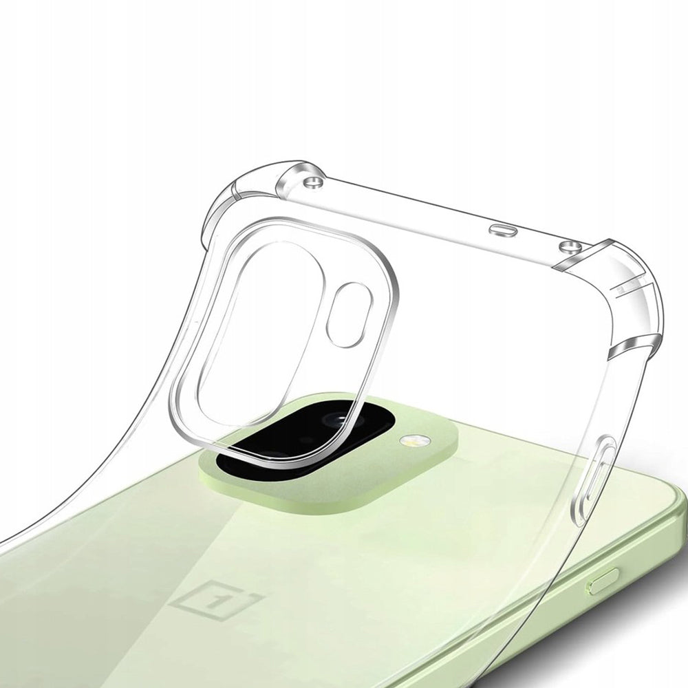 Husa de protectie Techsuit Shockproof Clear Silicone compatibil cu OnePlus 15R, Transparent