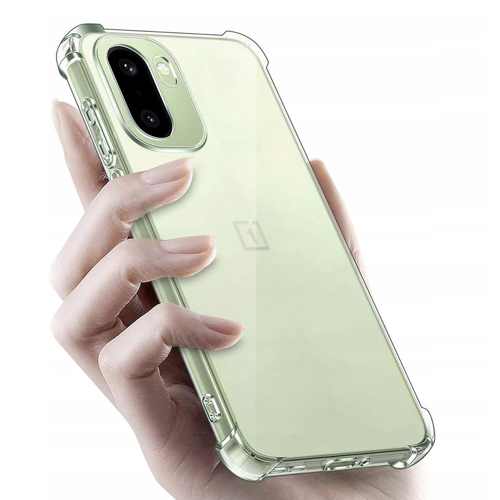 Husa de protectie Techsuit Shockproof Clear Silicone compatibil cu OnePlus 15R, Transparent