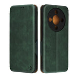 Husa de protectie Techsuit Safe Wallet Plus compatibil cu Honor Magic8 Lite, Verde