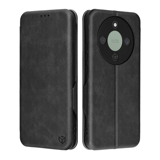 Husa de protectie Techsuit Safe Wallet Plus compatibil cu Honor Magic8 Lite, Negru