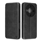 Husa de protectie Techsuit Safe Wallet Plus compatibil cu Honor Magic8 Lite, Negru