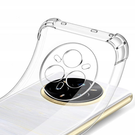 Husa de protectie Techsuit Shockproof Clear Silicone compatibil cu Realme GT 8 Pro, Transparent