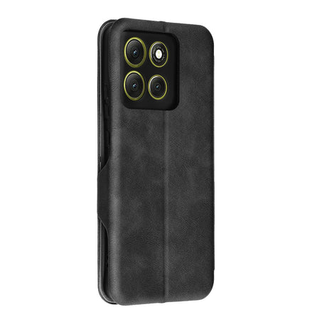 Techsuit Safe Wallet Plus husă neagră pentru Motorola Moto G86