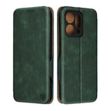 Husa de protectie Techsuit Safe Wallet Plus compatibil cu Oppo Reno14, Verde