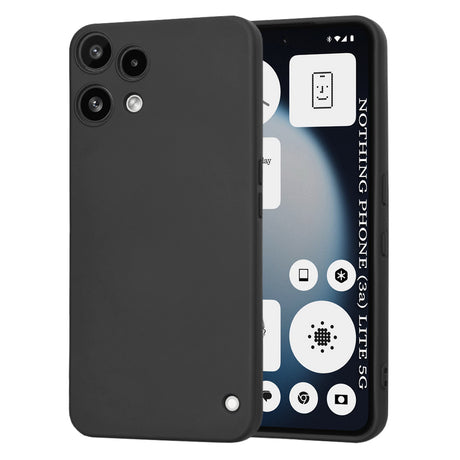 Husa de protectie Techsuit SoftFlex compatibil cu Nothing Phone (3a) Lite, Negru