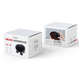 Yesido Handheld Head Massager (MG04), with 4 Gear Head Scratcher, Electrical Muscle Stimulation, 1200mAh, 3200RPM, Negru