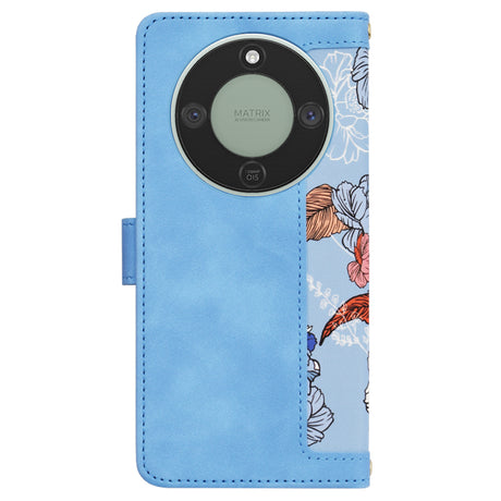 Husa de protectie Techsuit FlipCraft compatibil cu Honor Magic8 Lite, Vibrant Blue