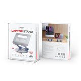 Suport Laptop Yesido LP06, Aluminiu, 360 Rotație, Argintiu