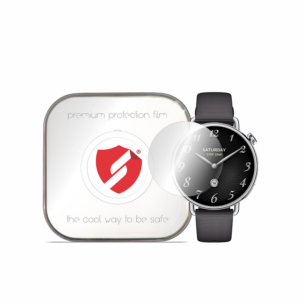 Folie de protectie smartwatch Smart Protection Premium Classic (set de 4) compatibil cu Xiaomi Watch S4, Transparent