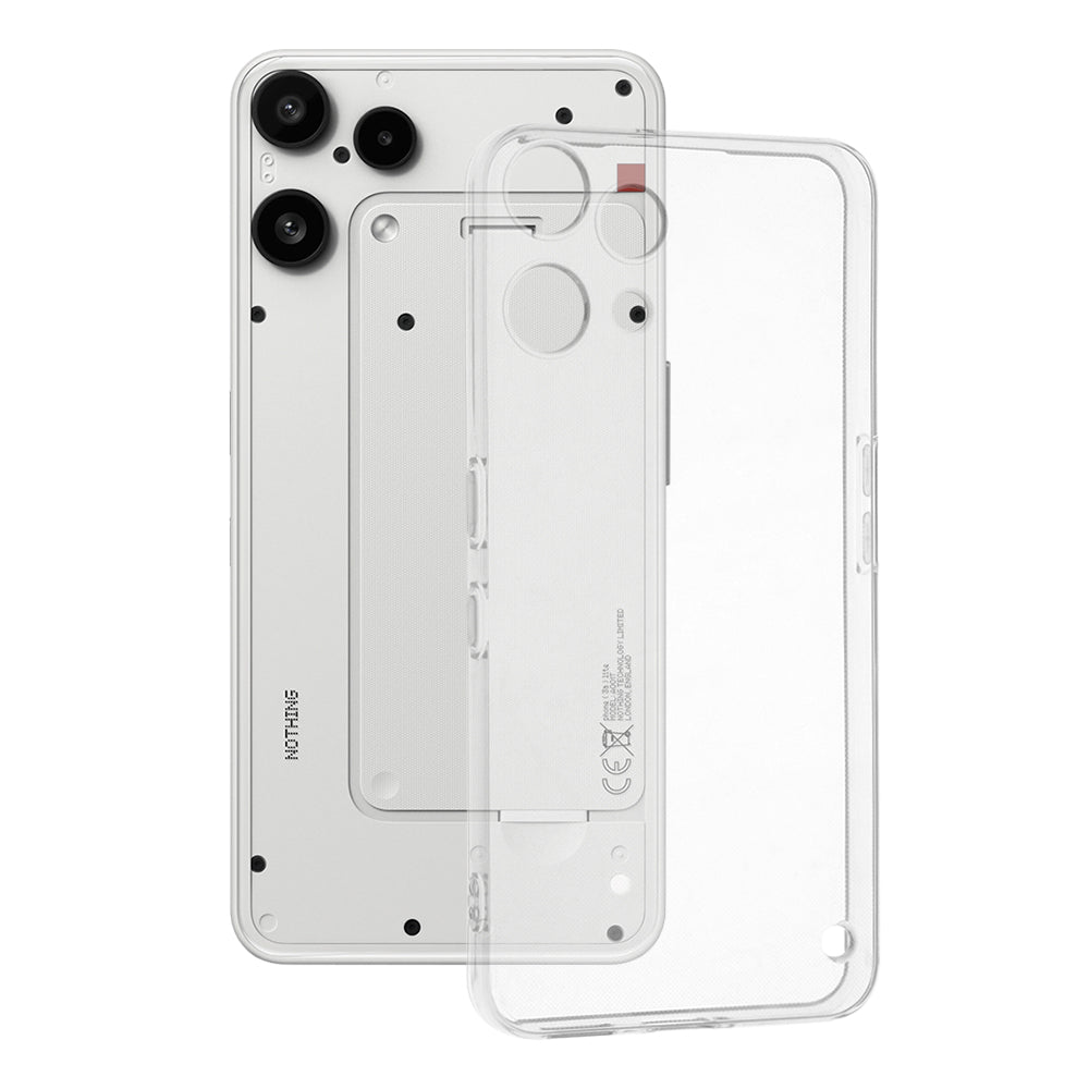 Husa de protectie Techsuit Clear Silicone compatibil cu Nothing Phone (3a) Lite, Transparent