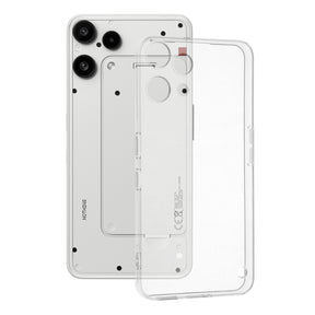Husa de protectie Techsuit Clear Silicone compatibil cu Nothing Phone (3a) Lite, Transparent
