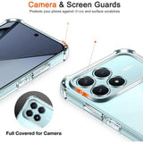 Husa de protectie Techsuit Shockproof Clear Silicone compatibil cu Xiaomi Poco F8 Ultra, Transparent