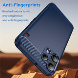 Husa de protectie Techsuit Carbon Silicone compatibil cu Nothing Phone (3a) Lite, Albastru