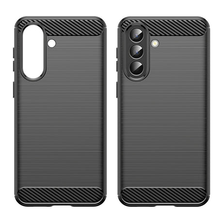 Husa de protectie Techsuit Carbon Silicone compatibil cu Samsung Galaxy A57 5G, Negru