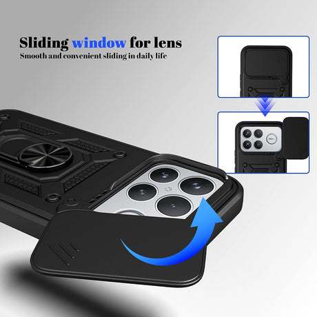 Husa de protectie Techsuit CamShield Series compatibil cu Xiaomi Poco F8 Ultra, Negru