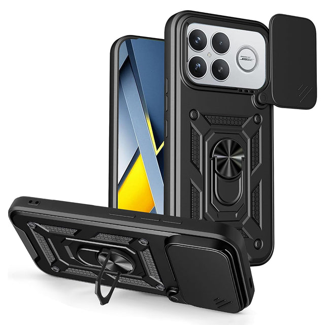 Husa de protectie Techsuit CamShield Series compatibil cu Xiaomi Poco F8 Ultra, Negru