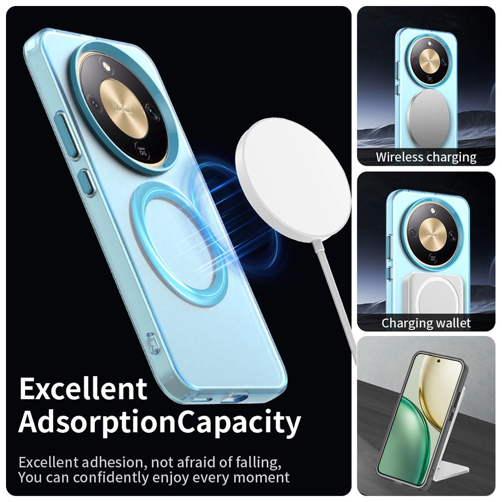 Husa de protectie Techsuit CandyCase MagSafe compatibil cu Honor Magic8 Lite, Albastru