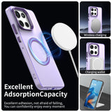 Husa de protectie Techsuit CandyCase MagSafe compatibil cu Motorola Moto G86, Mov