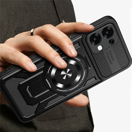 Husa pentru Oppo A6 Pro 4G / A6 Pro 5G - Techsuit RuggedCam - Black