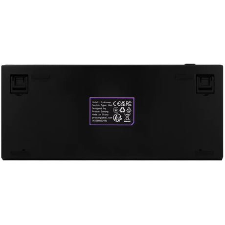 Tastatura/Mouse Proove Wired Keyboard Sideswap (CKSIEN00022401), Mechanical, RGB Backlighting, 87 Keys, Swappable Switches, 1.5m, Negru