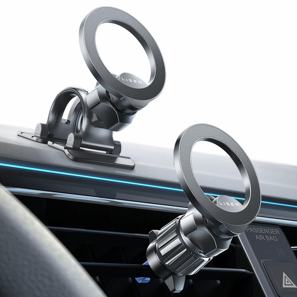 Suport Auto Lisen (YL0223110033), MagSafe, Negru