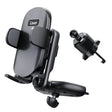 Suport Lisen (YL0222040016), for Air Vent, CD Slot, 2in1, Universal, Multi-Angle Adjustment, Secure Fit, Negru